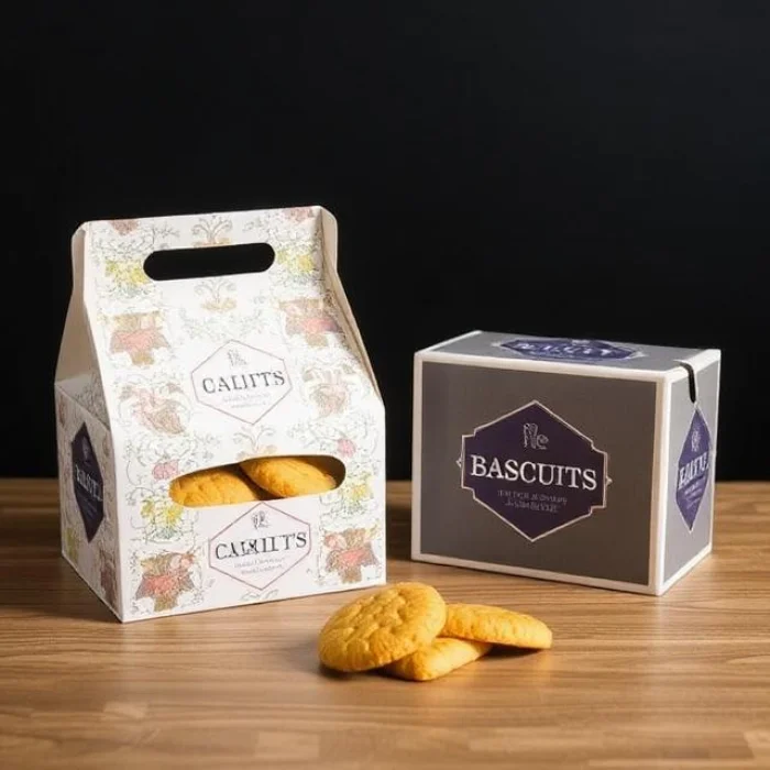 Eco-Friendly Custom Biscuit Boxes