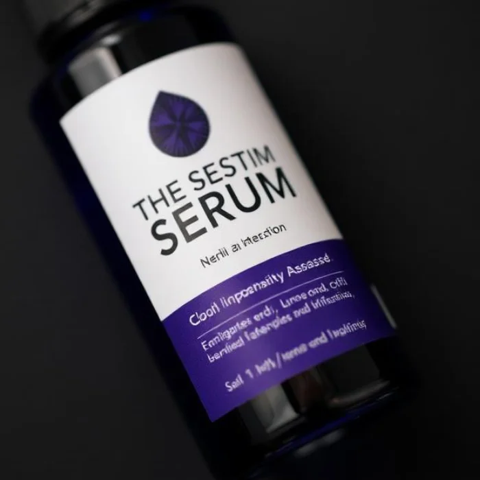 Luxury Serum Labels for Beauty