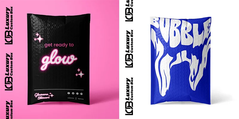 Printed Custom Bubble Mailers for Small Product Packaging