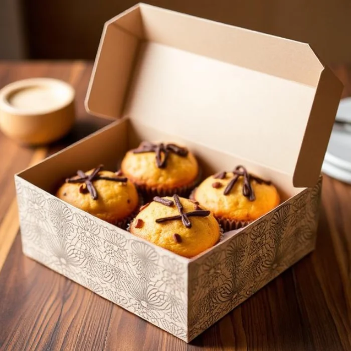 Secure & Stylish Muffin Packaging