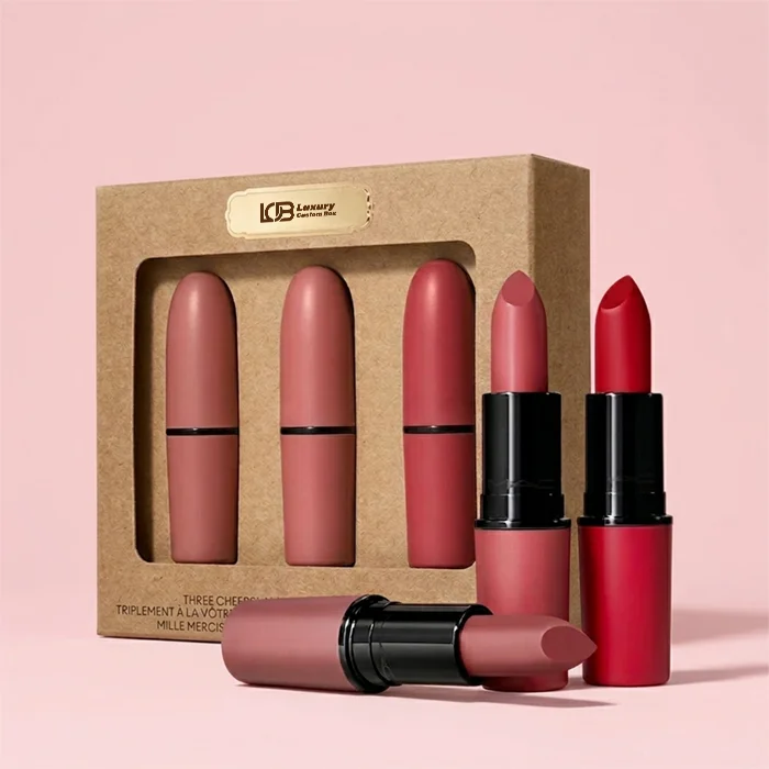 Custom Kraft Lipstick Boxes​