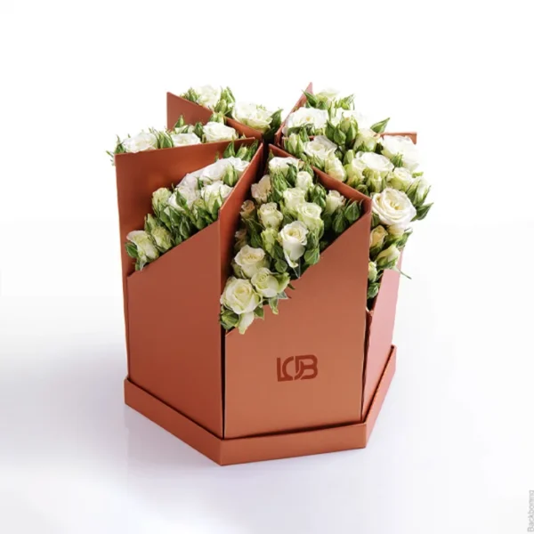 Buy Premium Custom Flower Bouquet Boxes - Luxury Custom Box