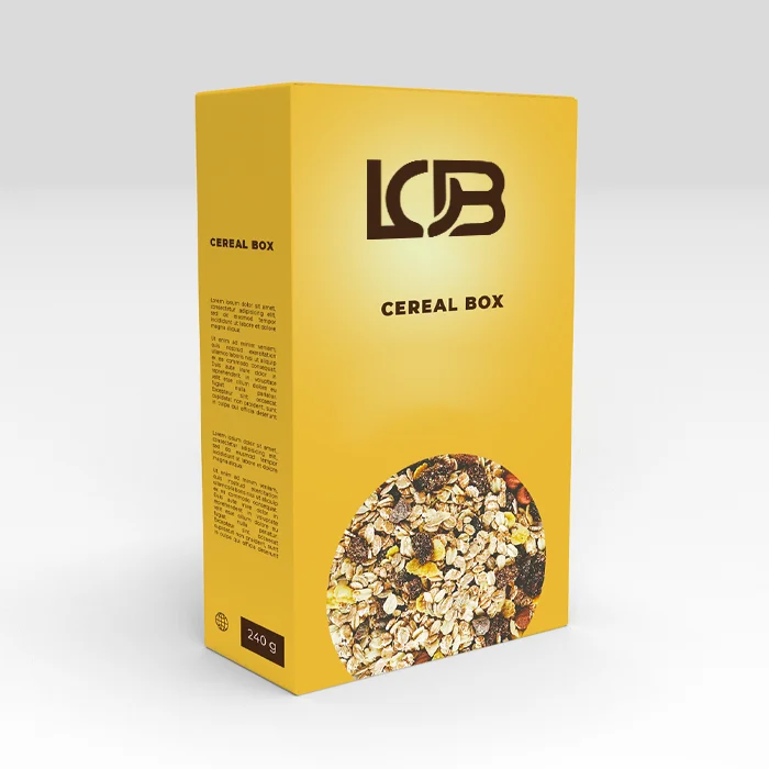 Yellow Cereal Box
