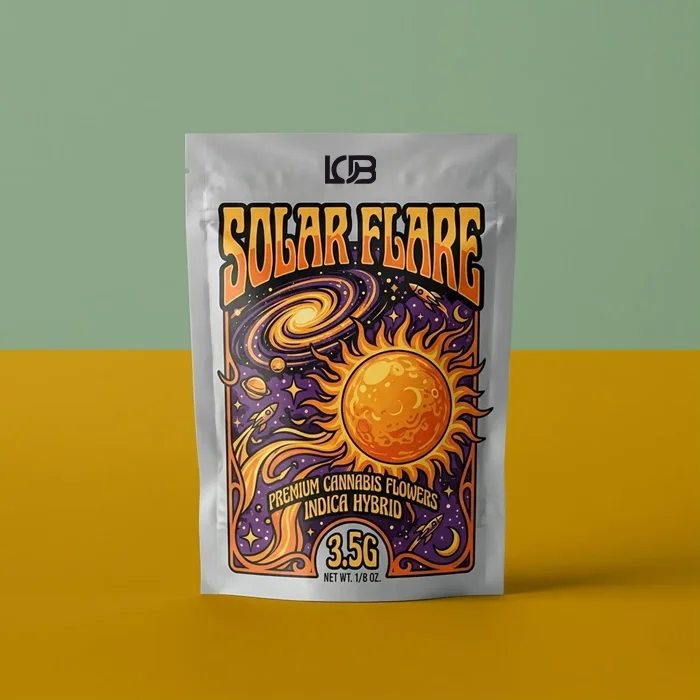 3.5 Mylar Bags With Logo