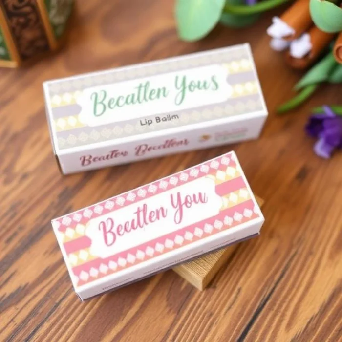 Branded Lip Balm Packaging Boxes