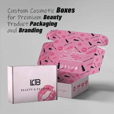 Custom Cosmetic Boxes for Premium Beauty Product Packaging and Branding