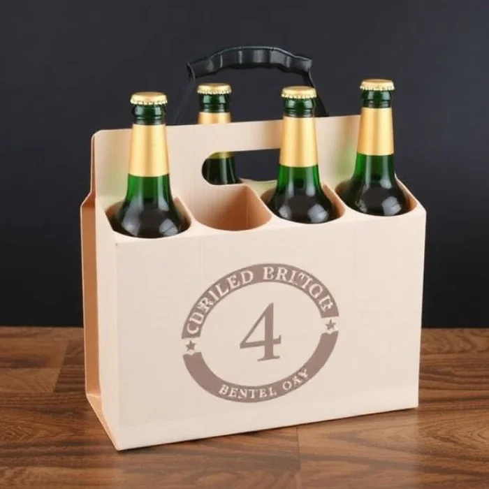 Custom 4 Pack Bottle Carrier