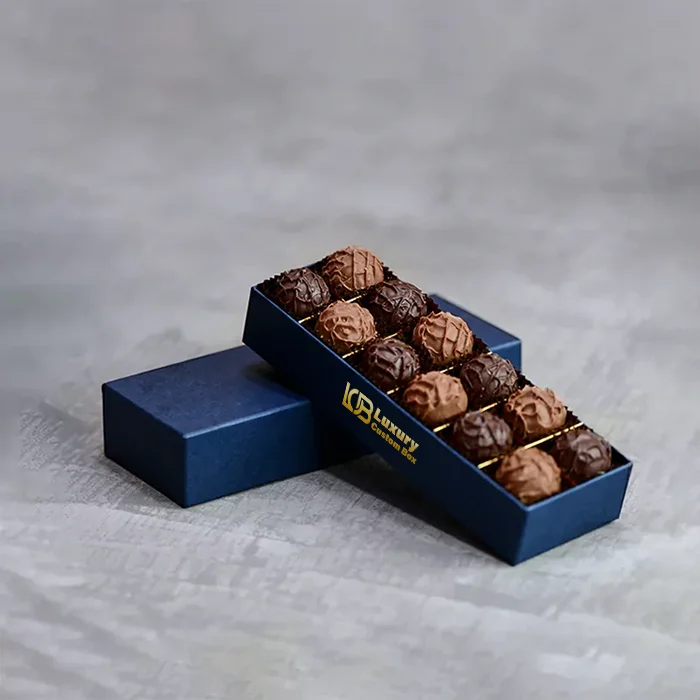 Custom Truffle Boxes with inserts