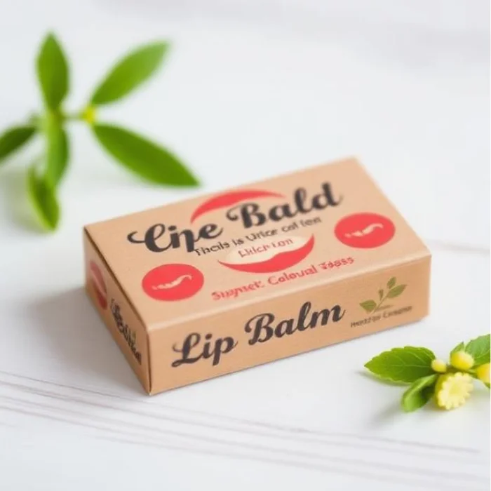Designer Lip Balm Packaging Boxes