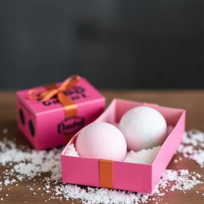 Eco-Friendly Custom Bath Bomb Boxes