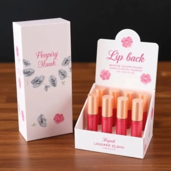 Eco-Friendly Lip Balm Display Boxes