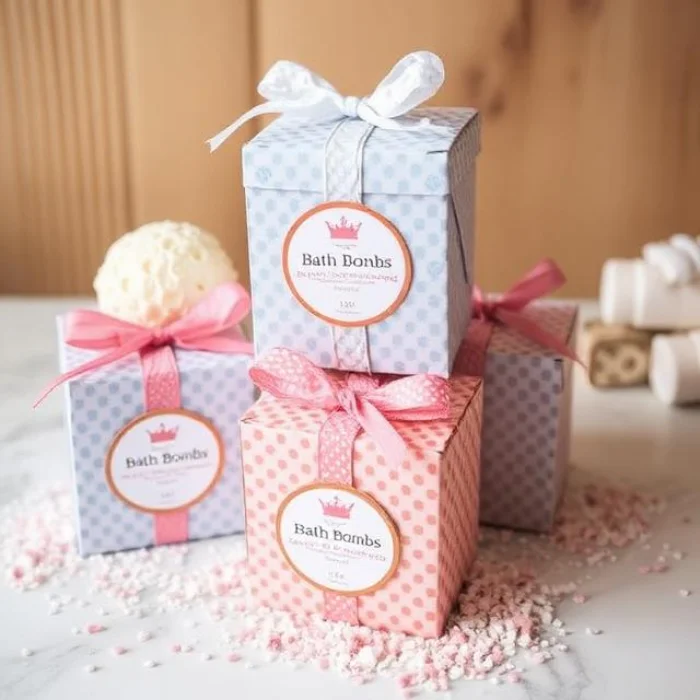Luxury Custom Bath Bomb Boxes