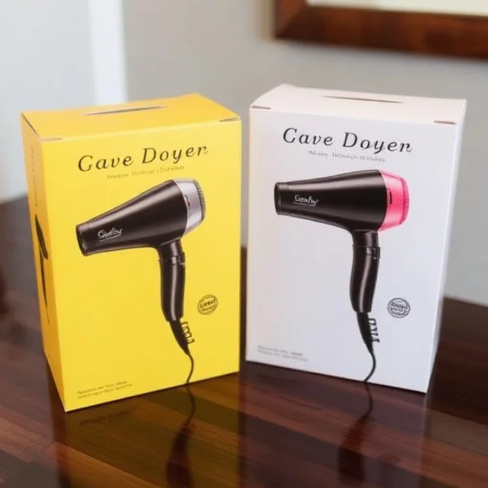 Luxury Hair Dryer Gift Packaging Boxes