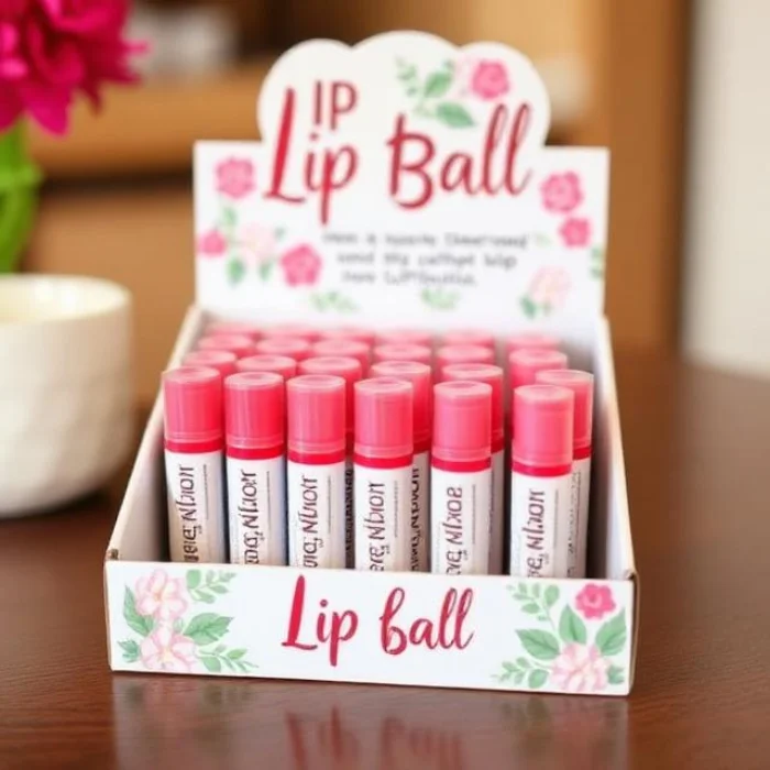 Luxury Lip Balm Display Boxes