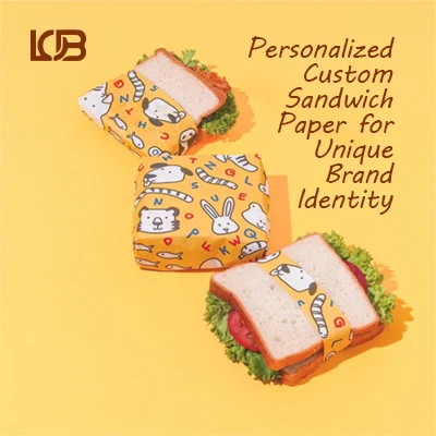 Personalized Custom Sandwich Paper for Unique Brand Identity