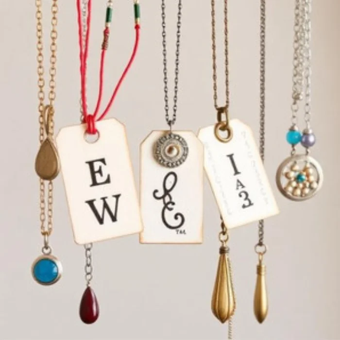 Personalized Jewelry Hang Tags