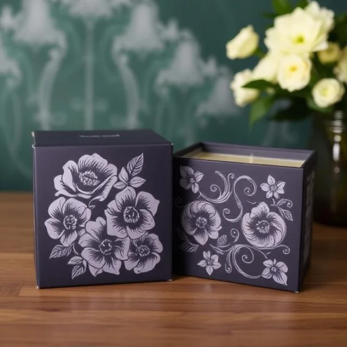 Personalized Rigid Candle Box