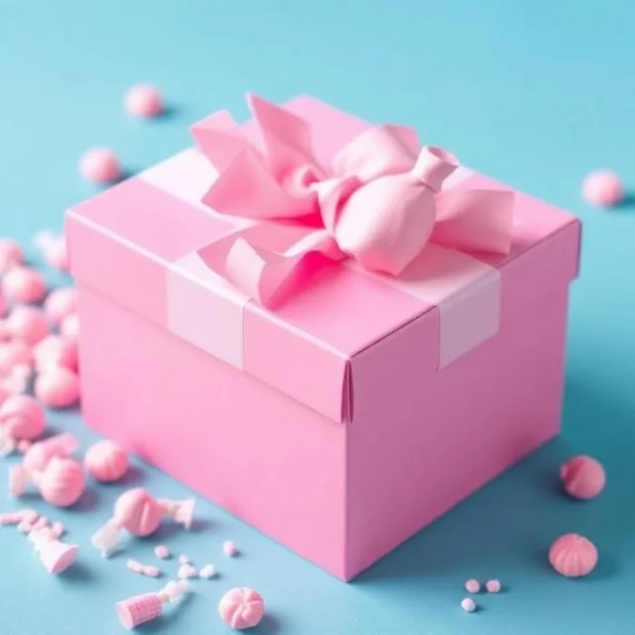 Pink Candy Box