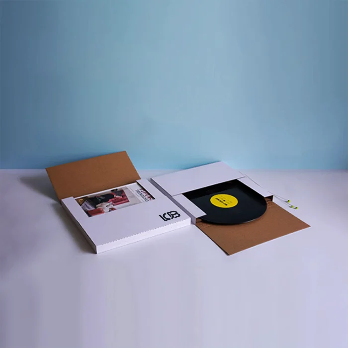 Vinyl Record Shipping Box
