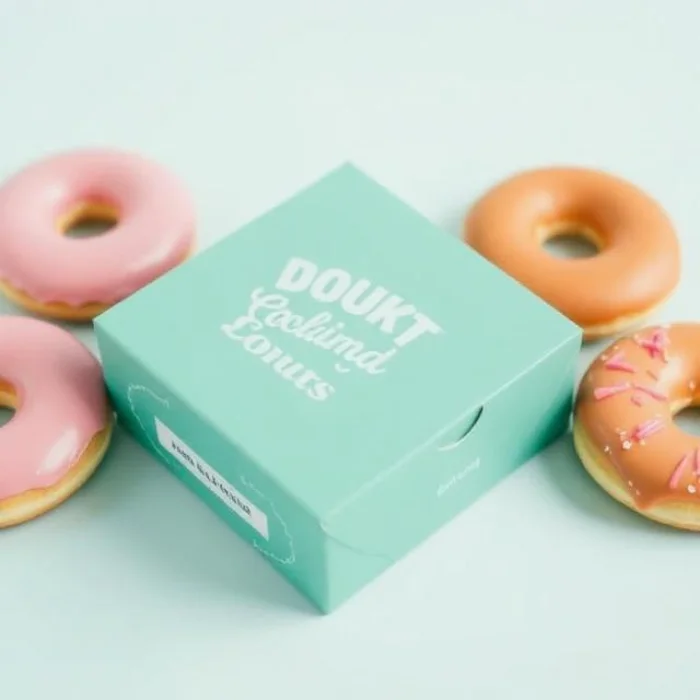 Custom Donut Boxes with Logo