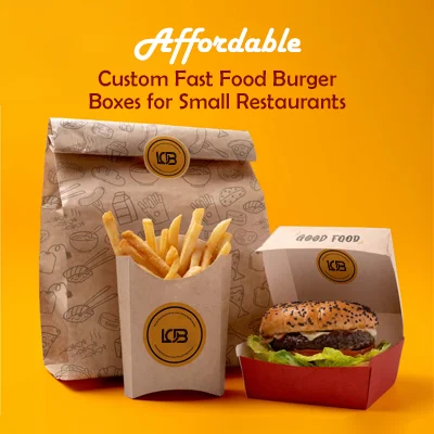 Affordable Custom Fast Food Burger Boxes for Small Restaurants