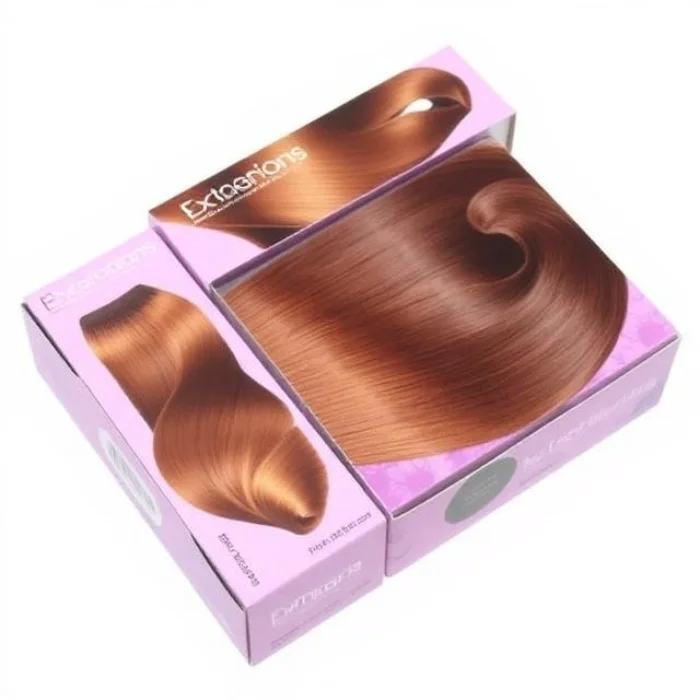 Custom Hair Extension Logo Boxes (2)
