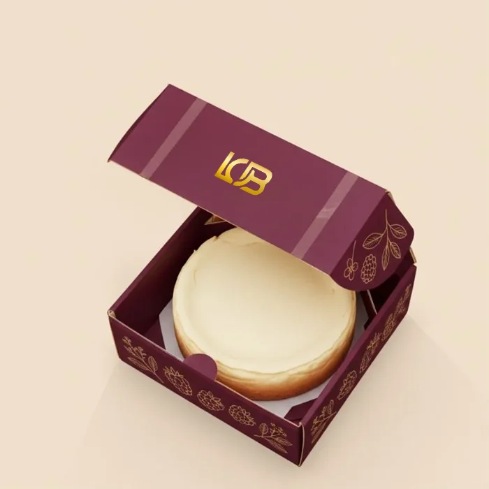 Custom cheesecake packaging