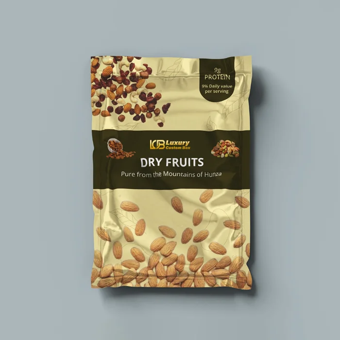 Custom dried fruit packaging
