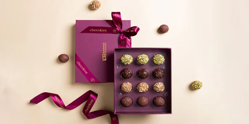 Premium Bonbon Boxes with Logo for Luxury Chocolate Brands