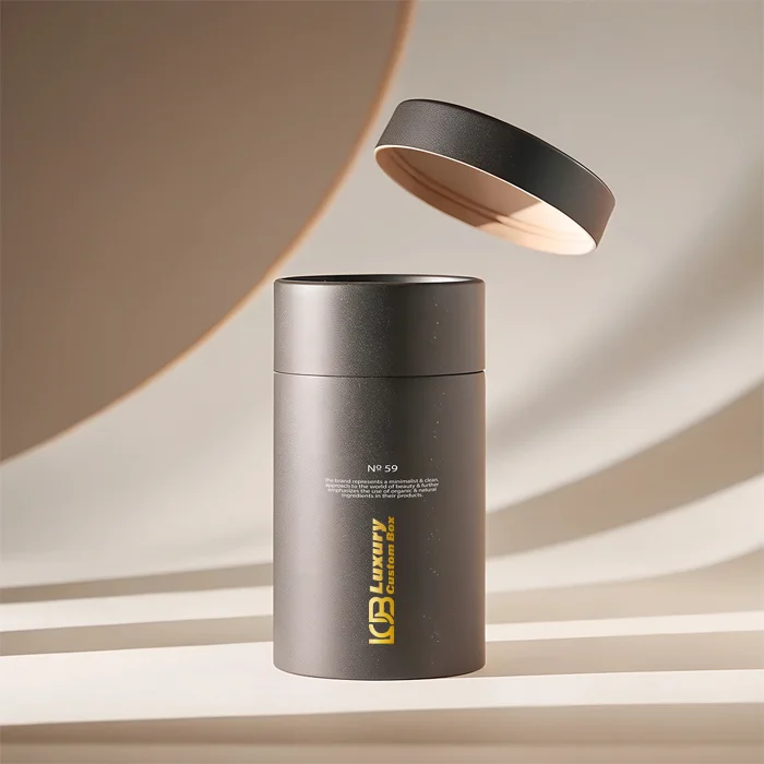 cylindrical boxes