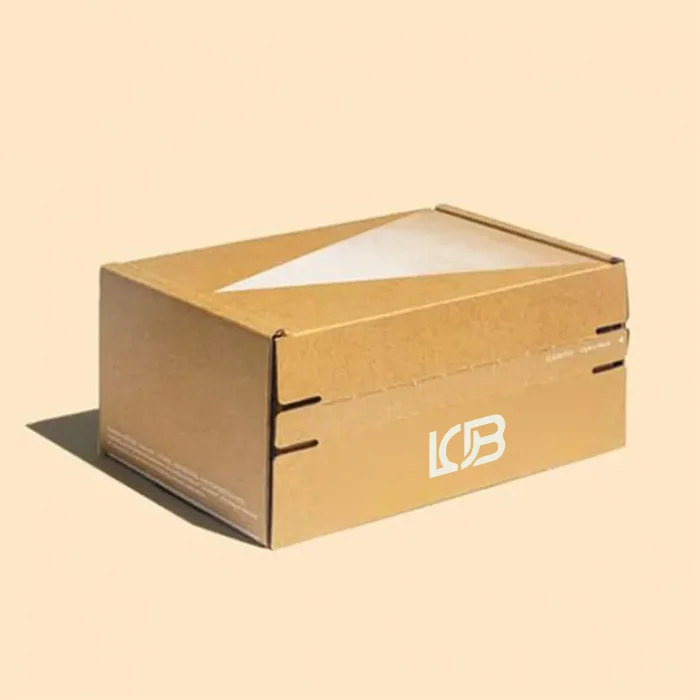 tear open packaging boxes