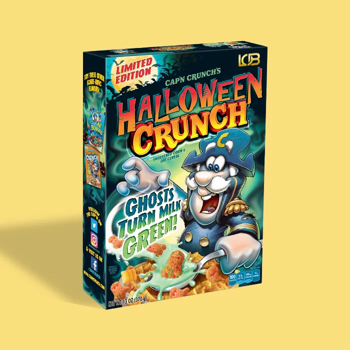 Custom halloween cereal boxes