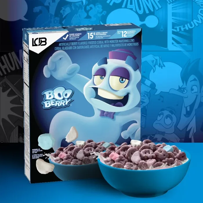 halloween cereal Packaging