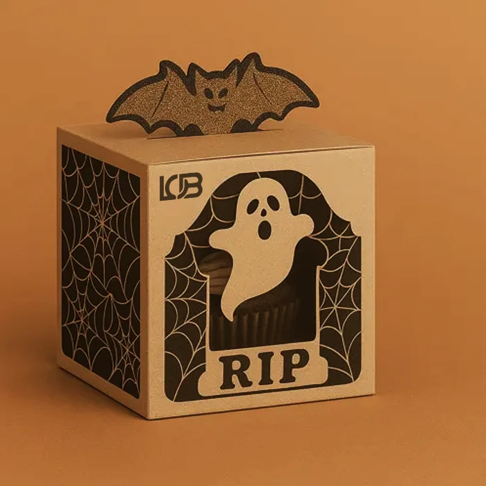 halloween cupcake box