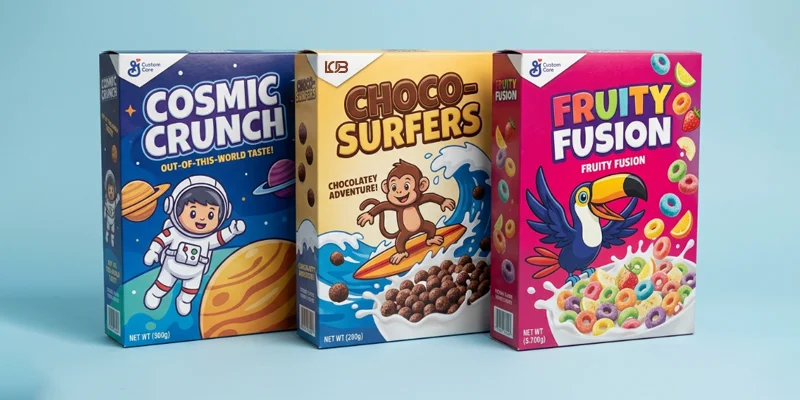 Custom Cereal Packaging Boxes