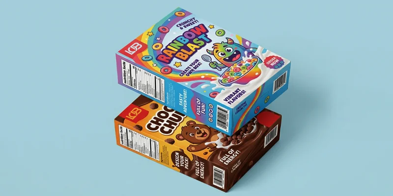 Custom Printed Cereal Boxes