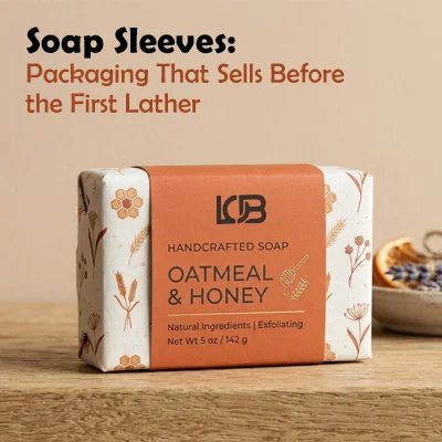 Soap Sleeves: Packaging That Sells Before the First Lather