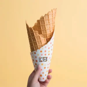 Custom Waffle Cone Sleeves